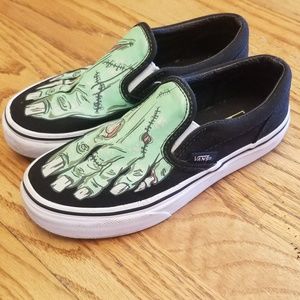 Kids Van's - Glow in the Dark Zombie Feet